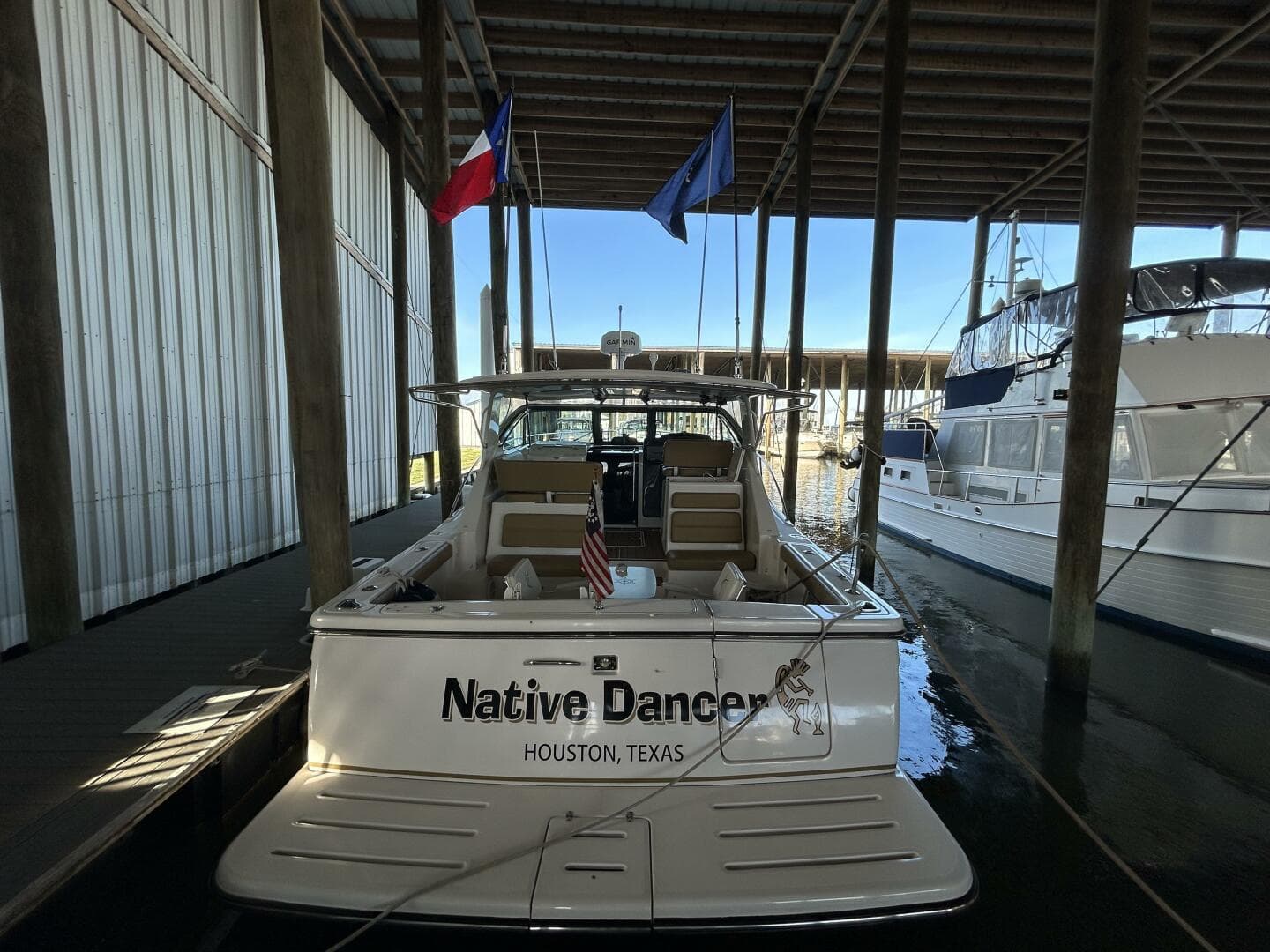 2002 Tiara 3800 Open Native Dancer
