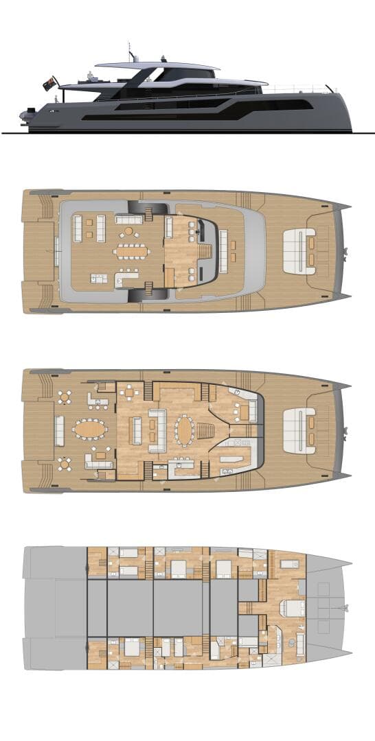 2027 McConaghy Boats MC115P Power Catamaran
