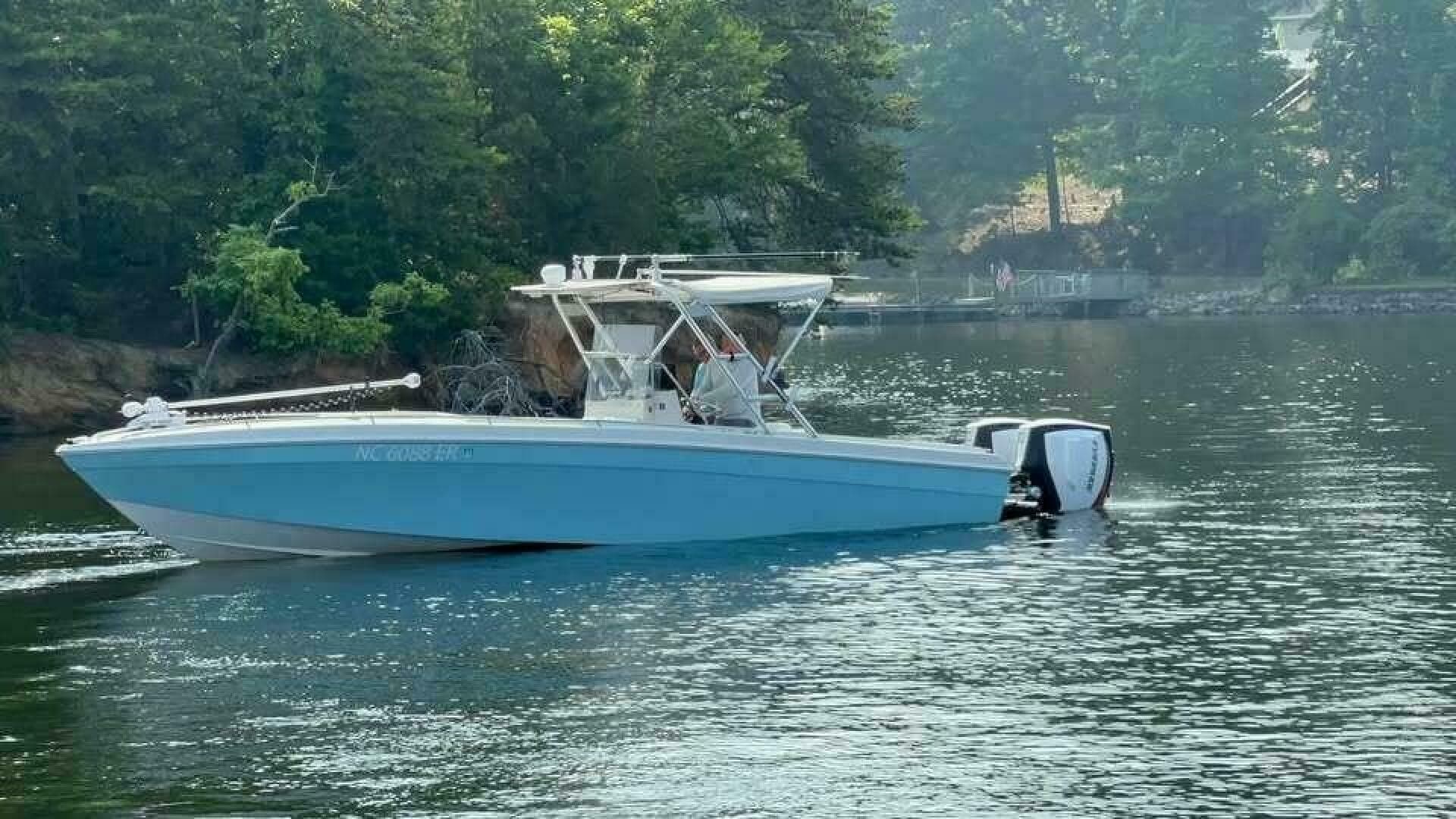 1990 Wellcraft Scarab 30 Cuddy