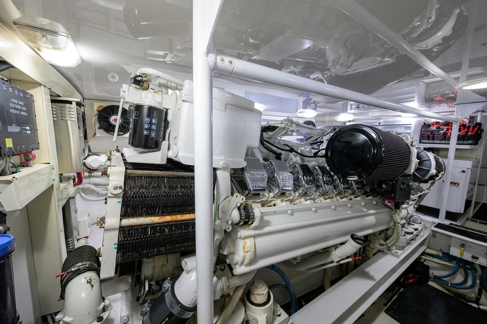 2004 Viking 65 Enclosed Bridge w/Tower