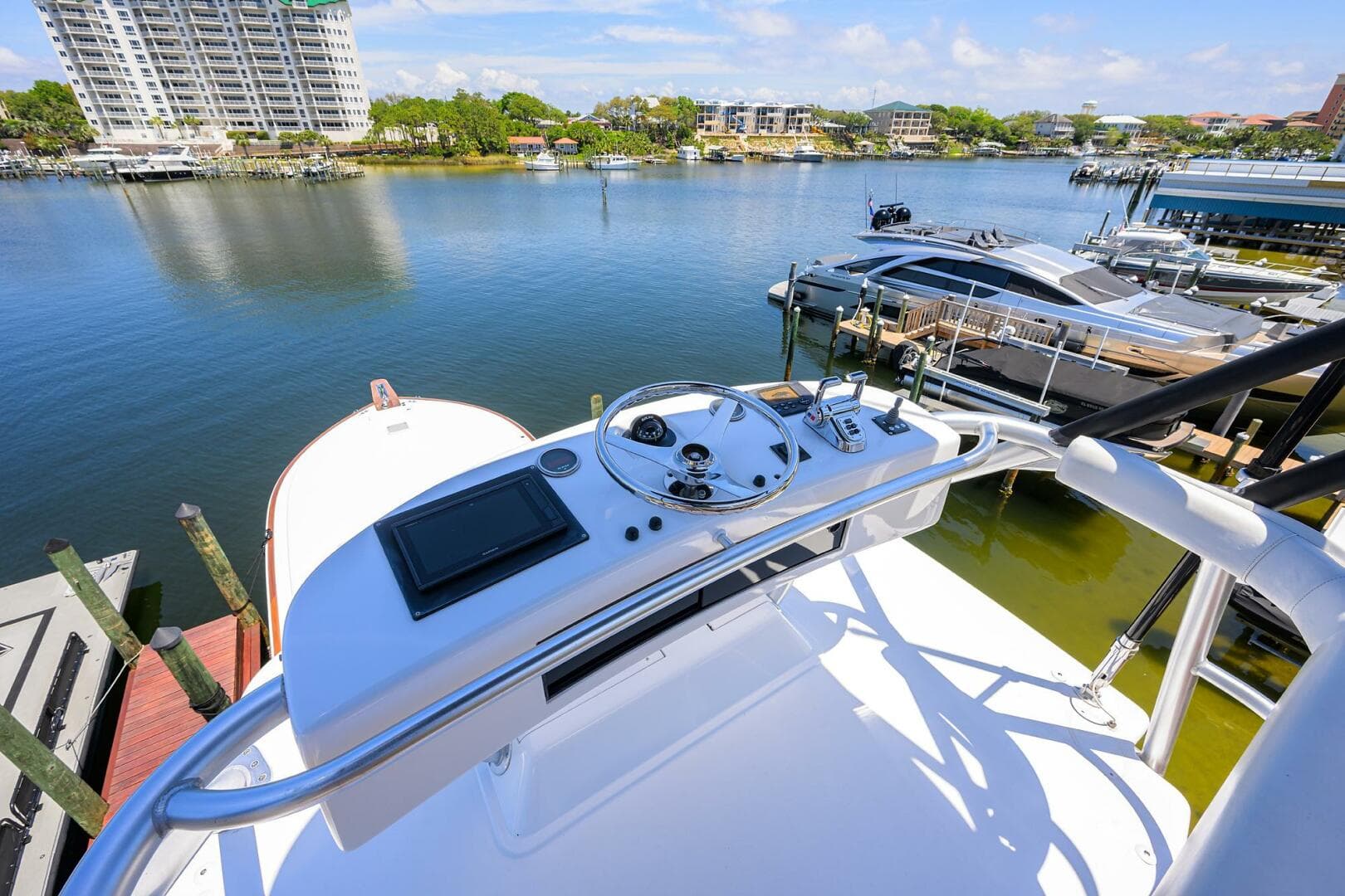 2004 Viking 65 Enclosed Bridge w/Tower