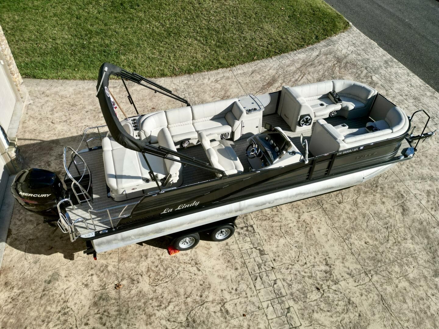 2016 Harris Grand Mariner 250 SLEC Tritoon