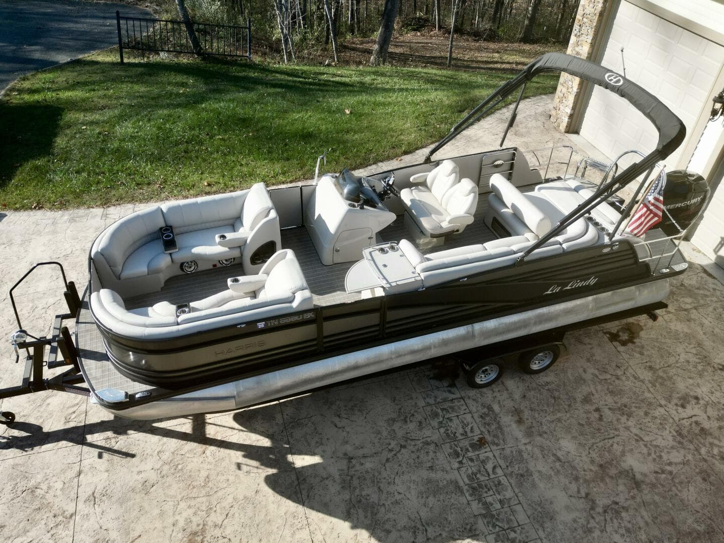 2016 Harris Grand Mariner 250 SLEC Tritoon