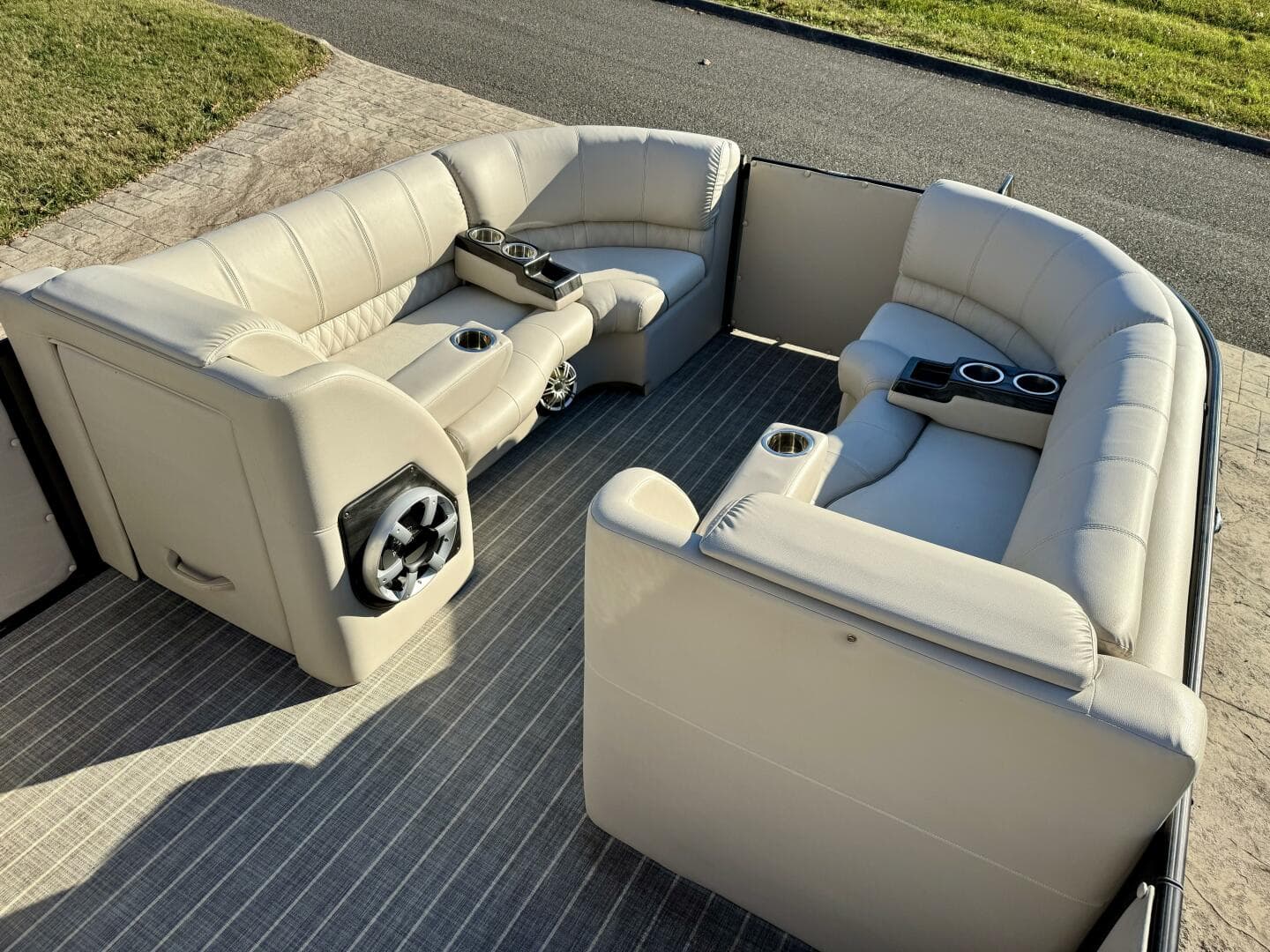 2016 Harris Grand Mariner 250 SLEC Tritoon