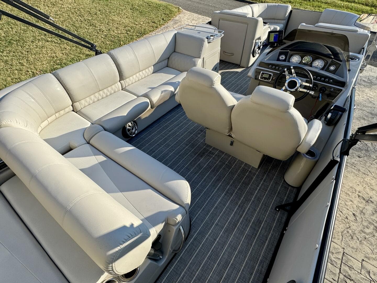 2016 Harris Grand Mariner 250 SLEC Tritoon