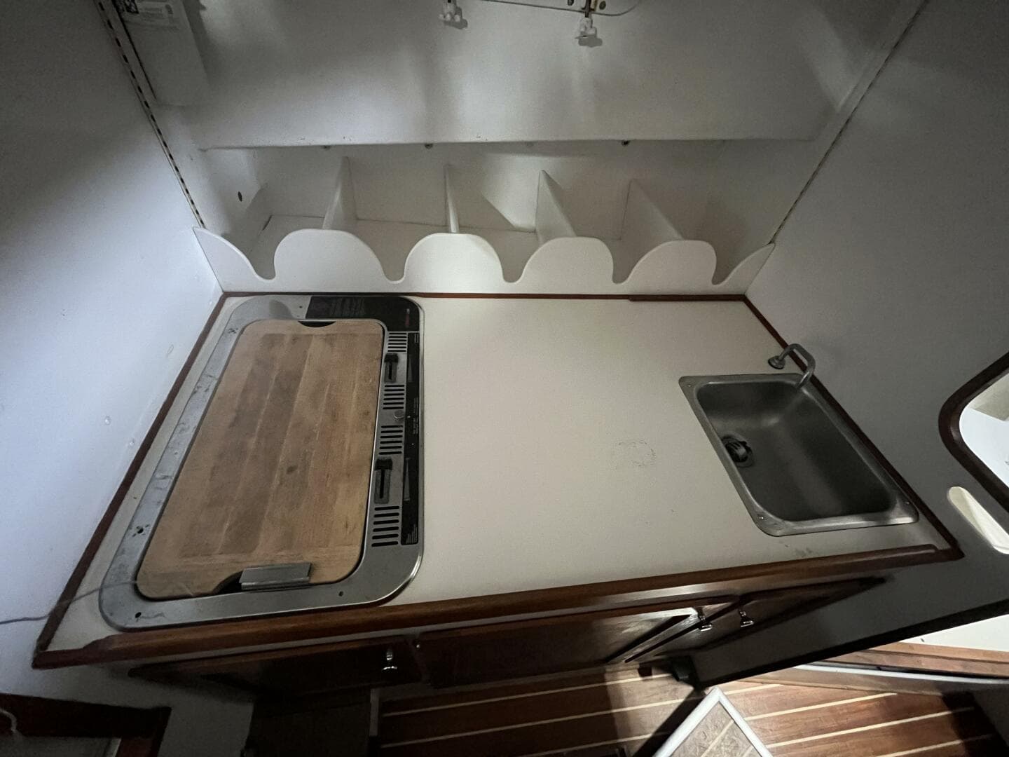 DASH galley, port aft cabin