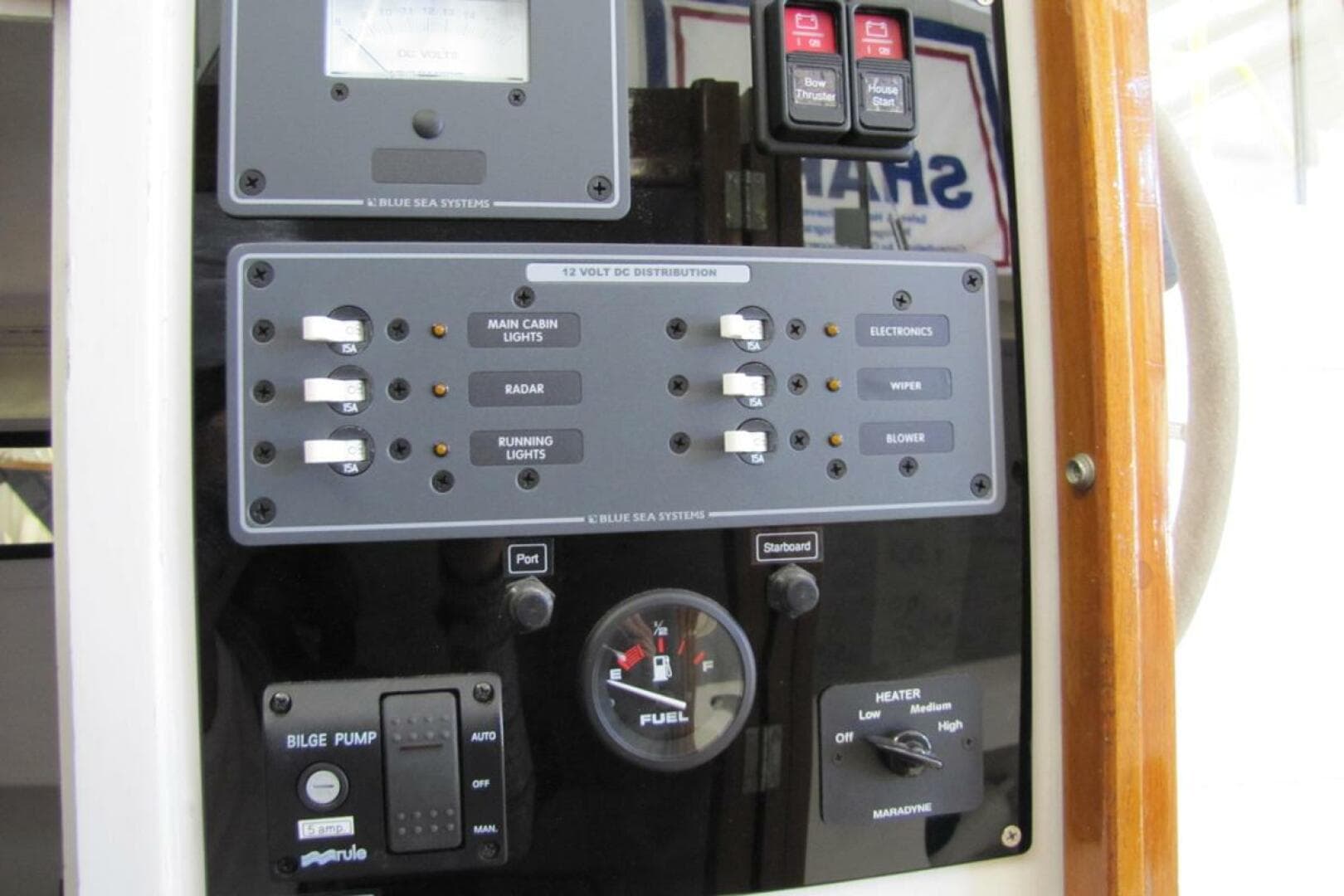 DASH Electrical Panel