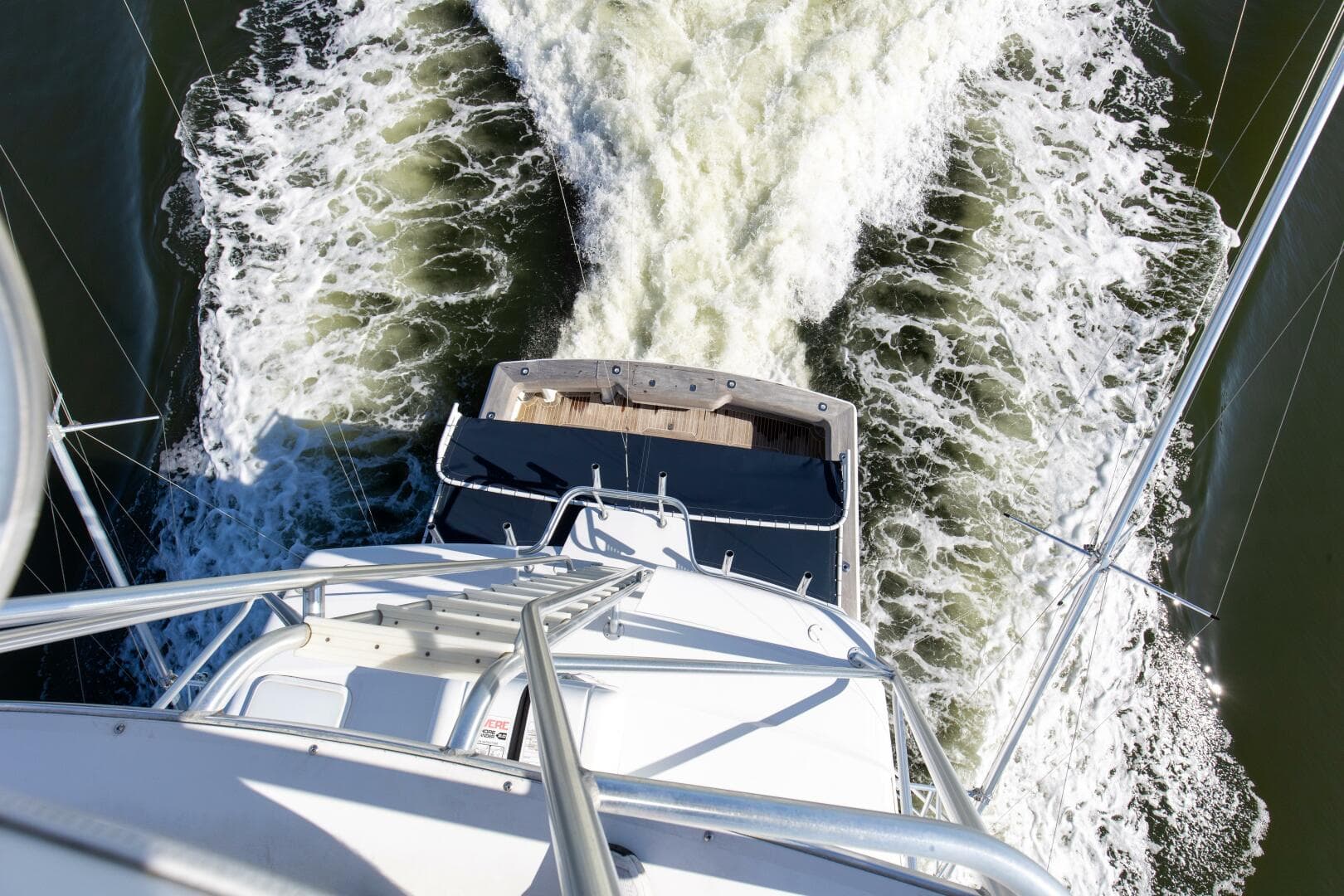 2001 65 Viking Convertible Enclosed Bridge Partnership Tower