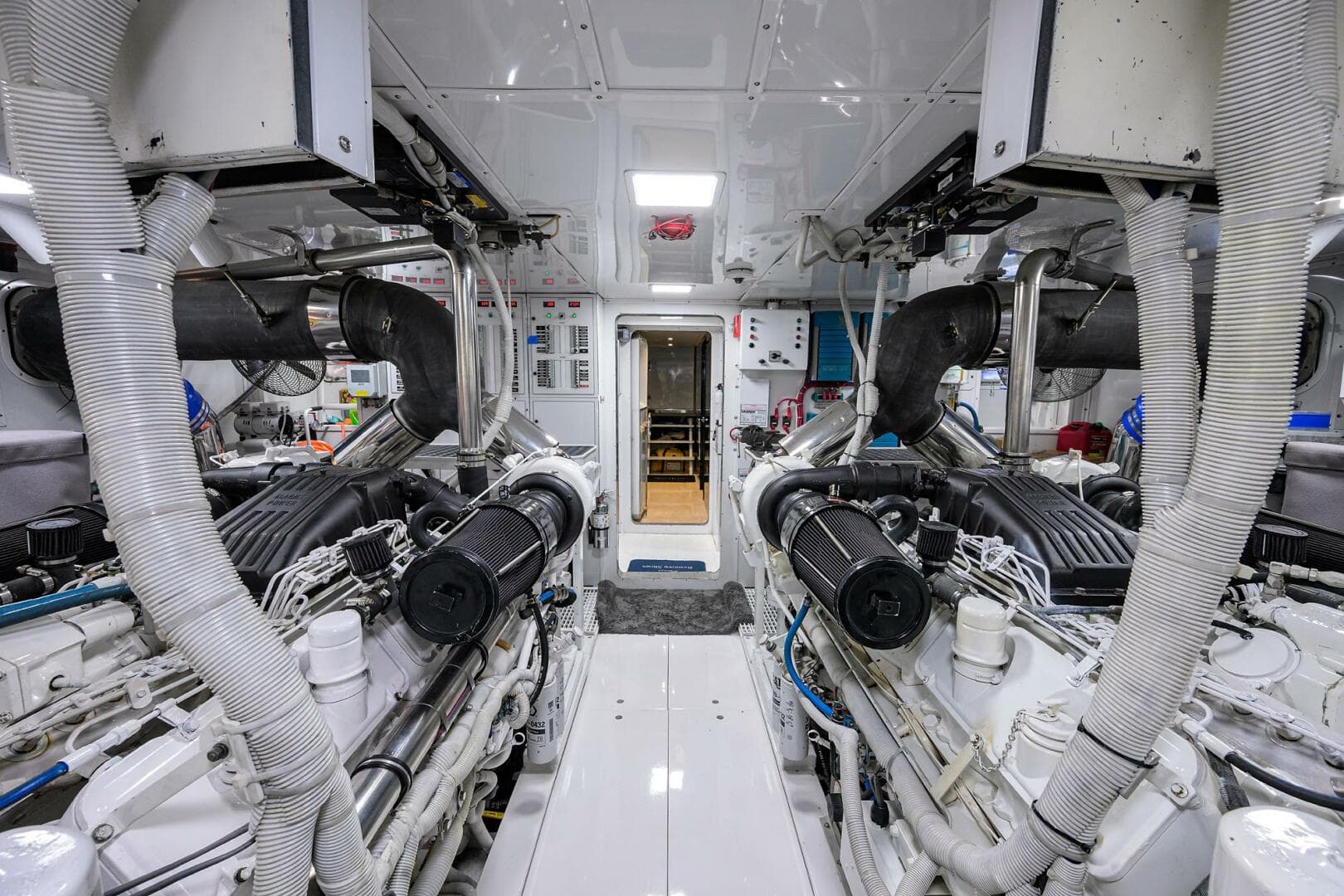 1997 Broward 108 Raised Pilothouse