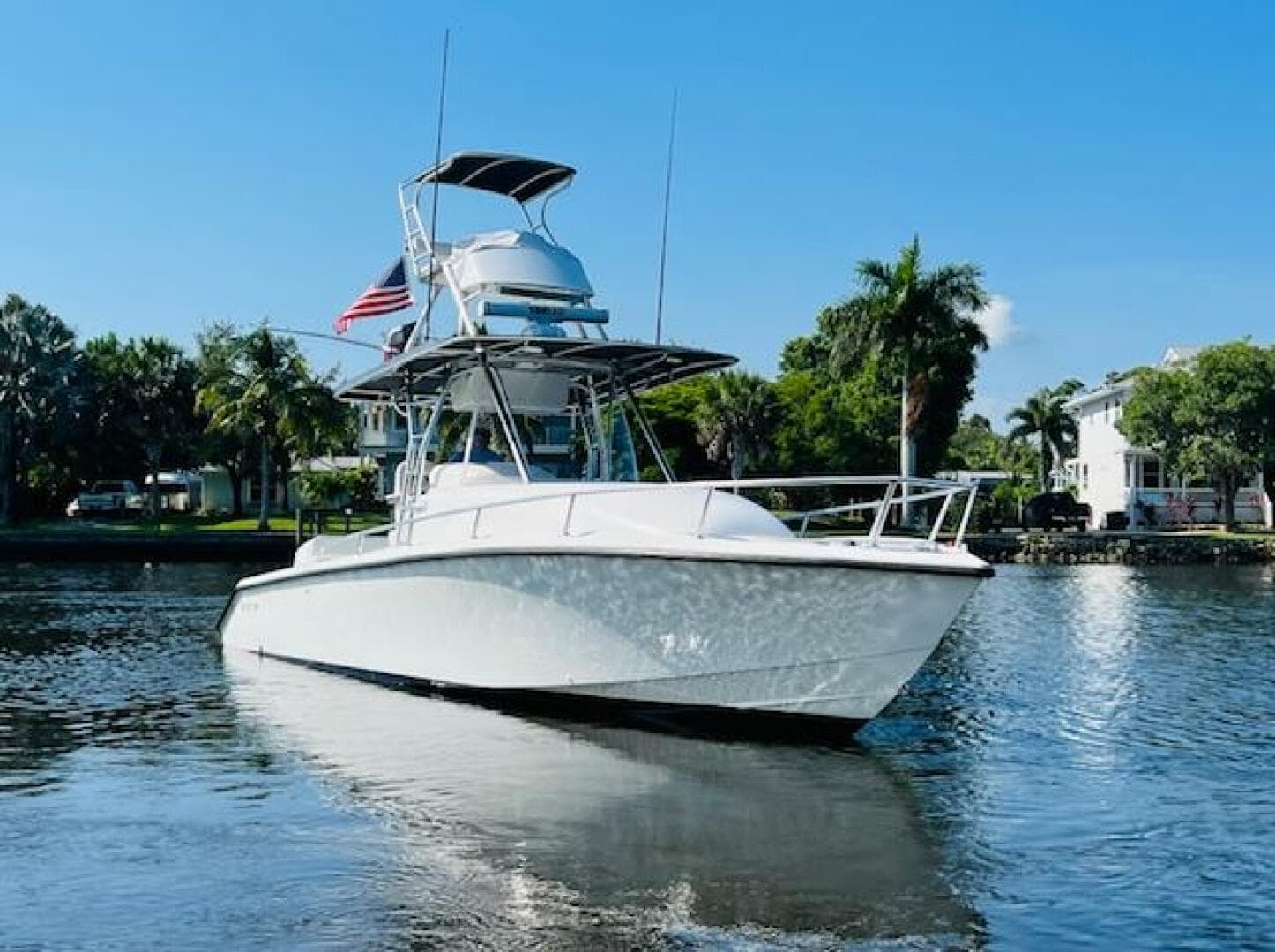 1999 Venture 34 Walkaround with Tower