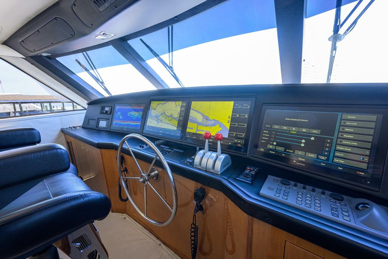 2004 Viking 65 Enclosed Bridge w/Tower