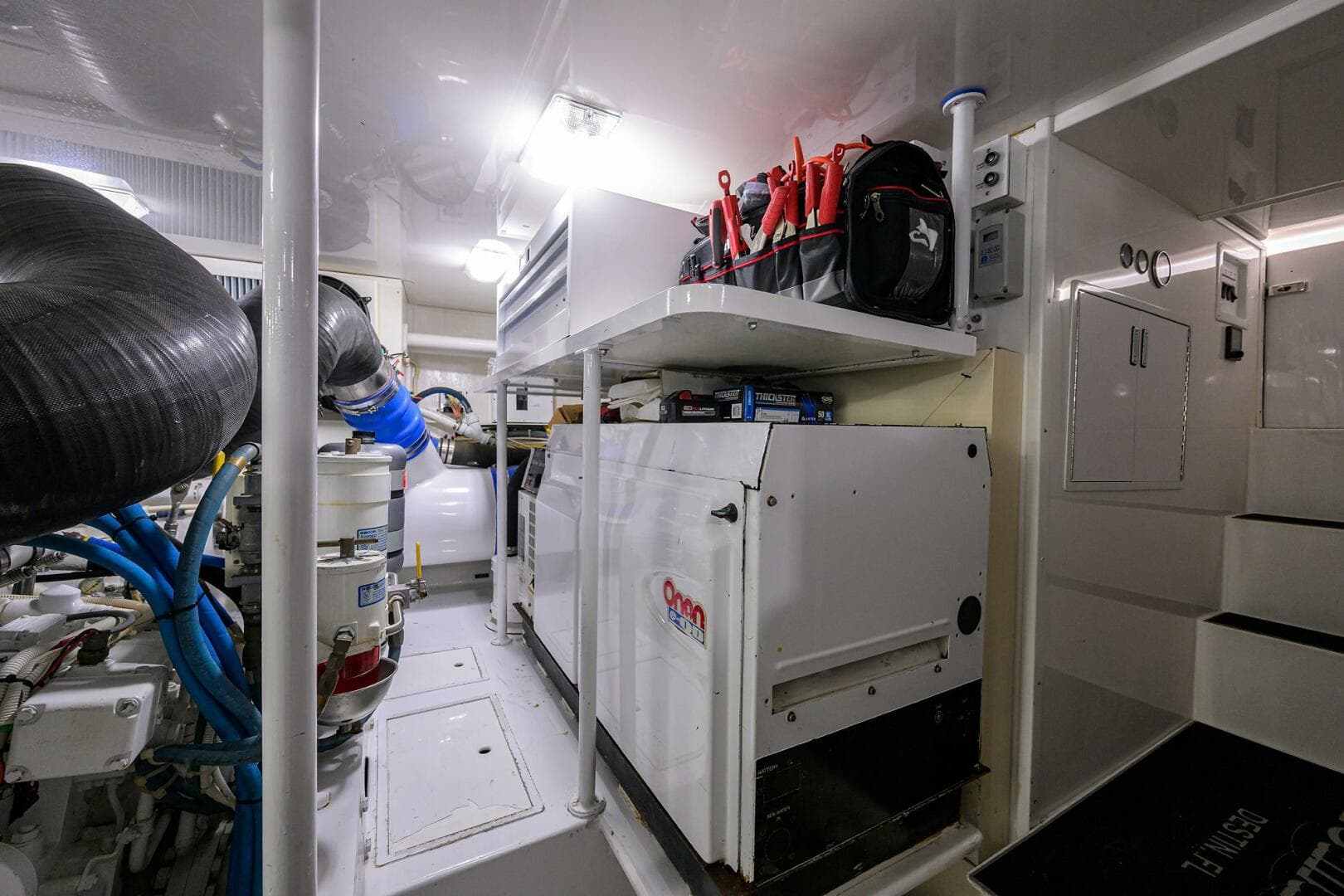 2004 Viking 65 Enclosed Bridge w/Tower