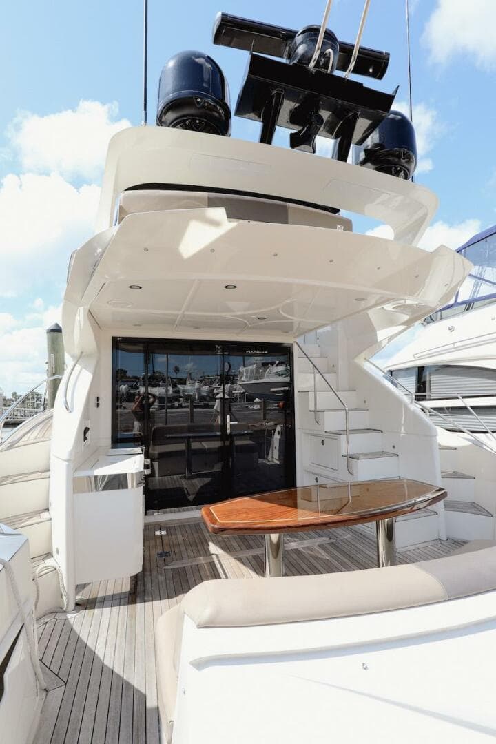 2017 Marquis 500 Sport Yacht with spacious deck and modern amenities.