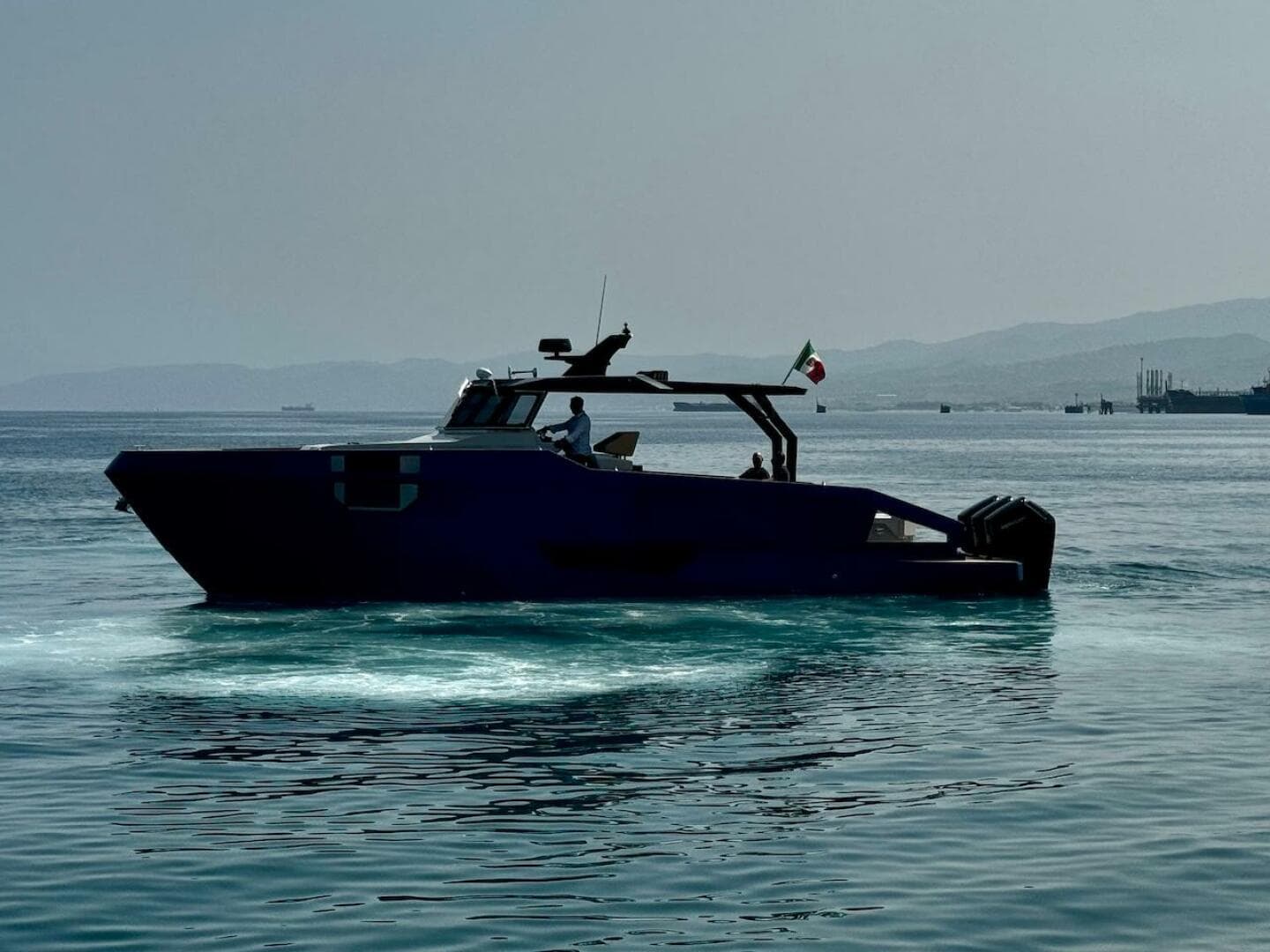 Aicon Audace 50 yacht cruising on calm waters, 2025 model.