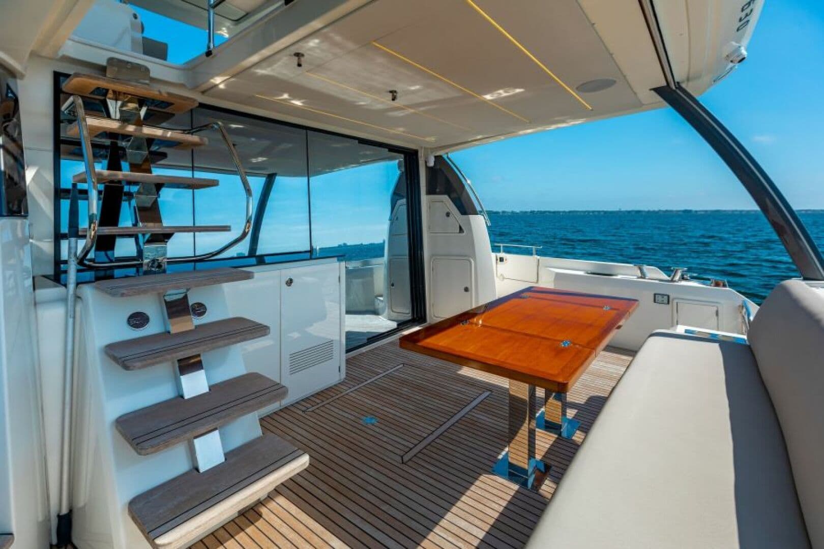 2020 Prestige 630 FB  Aft Deck 1
