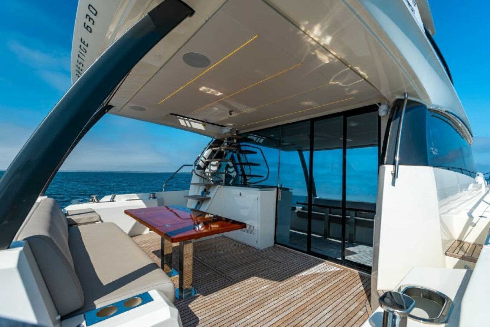 2020 Prestige 630 FB  Aft Deck