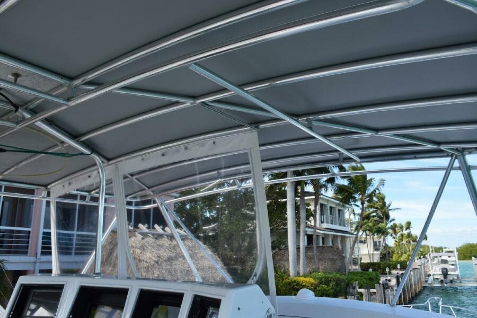 Canvas Tower Top Over Flybridge