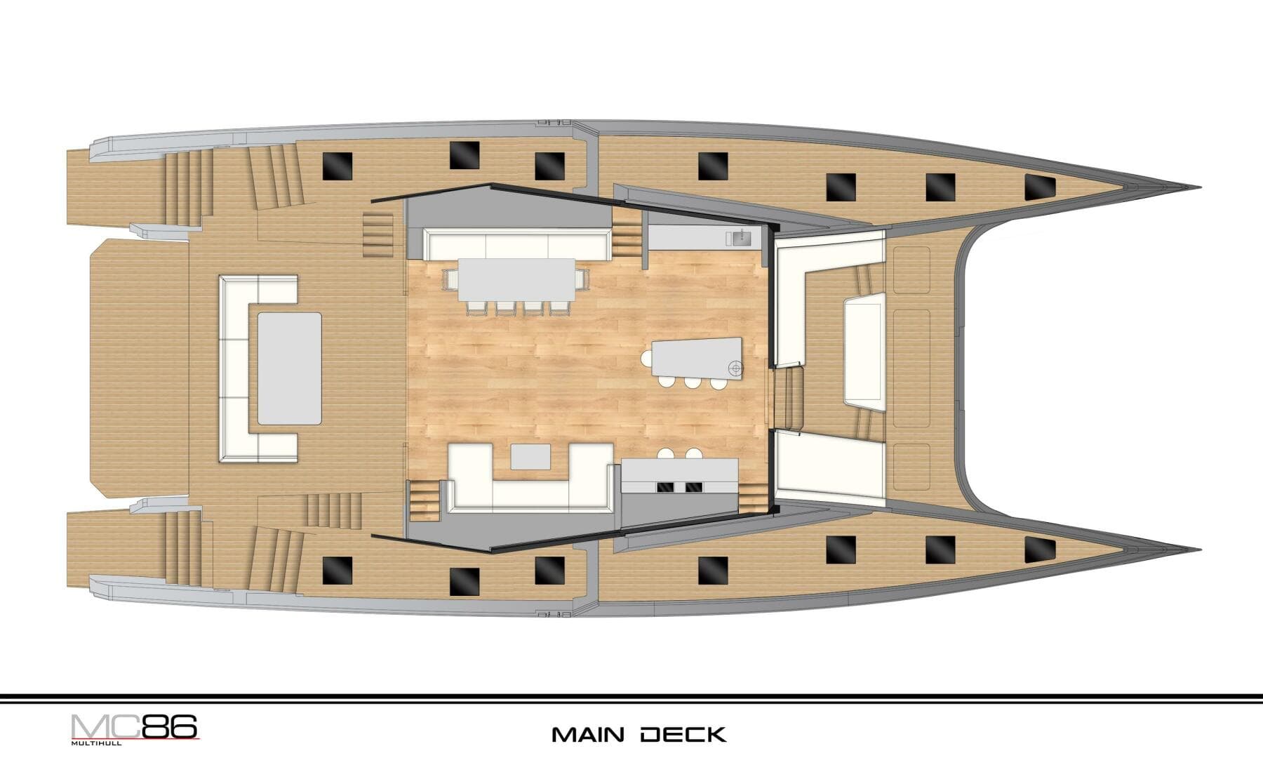 MC86 Open Flybridge