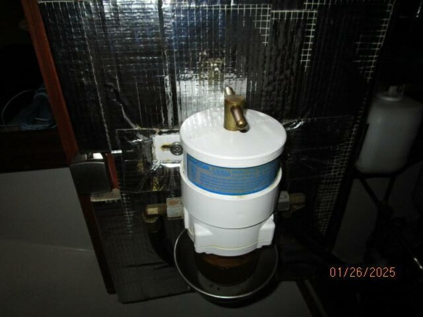 40' Blue Jacket Racor fuel filter