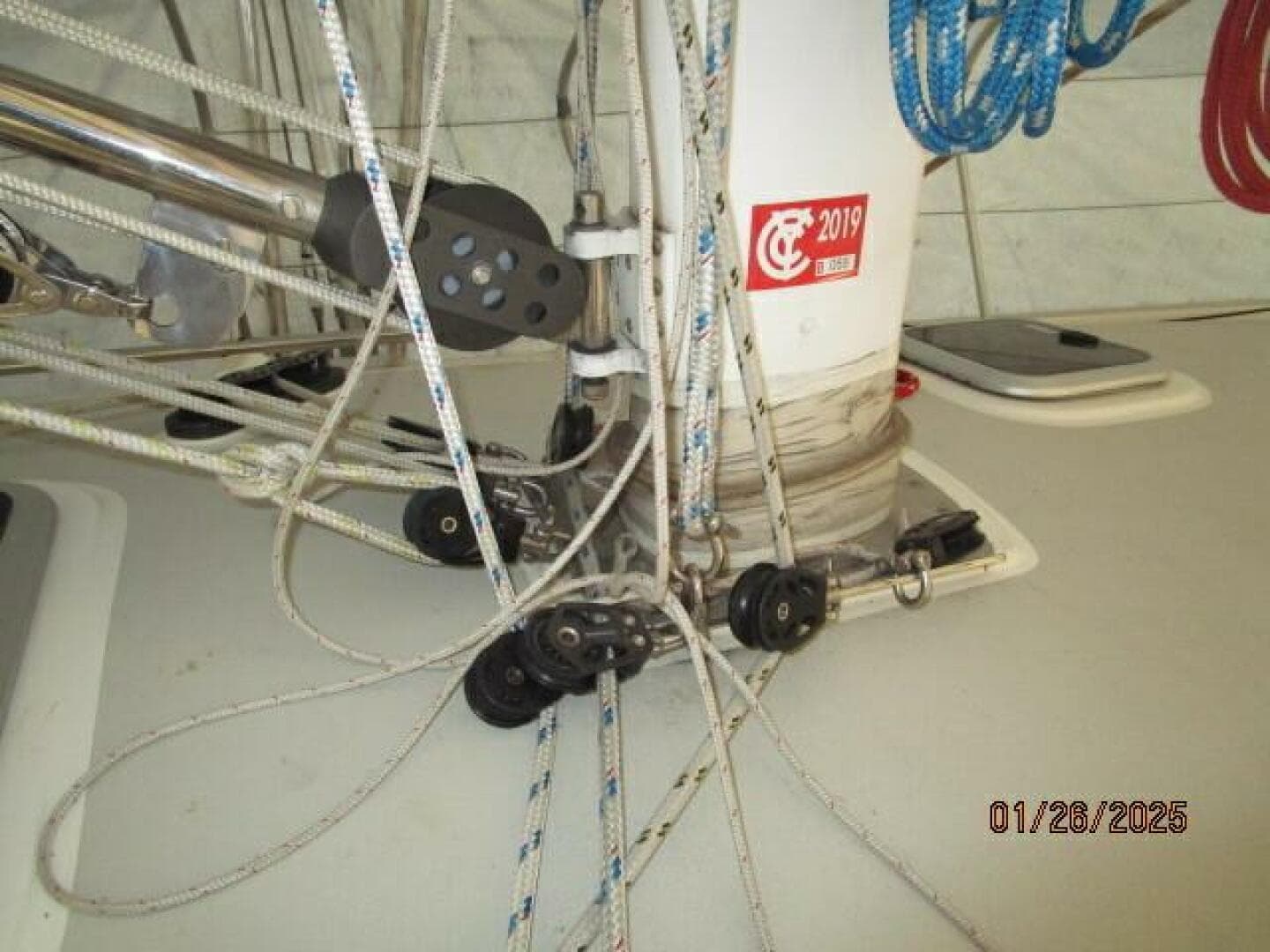 40' Blue Jacket mast base