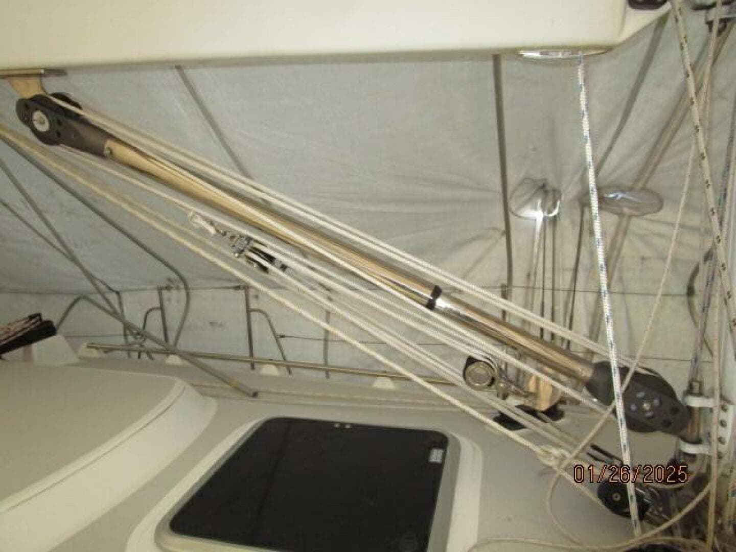 40' Blue Jacket boom vang