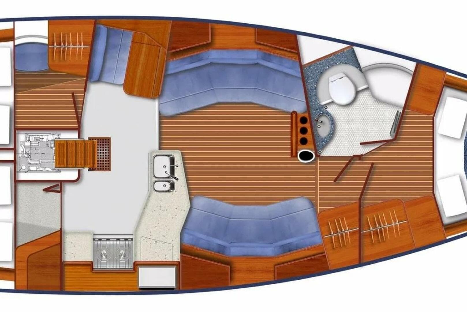 40' Blue Jacket layout