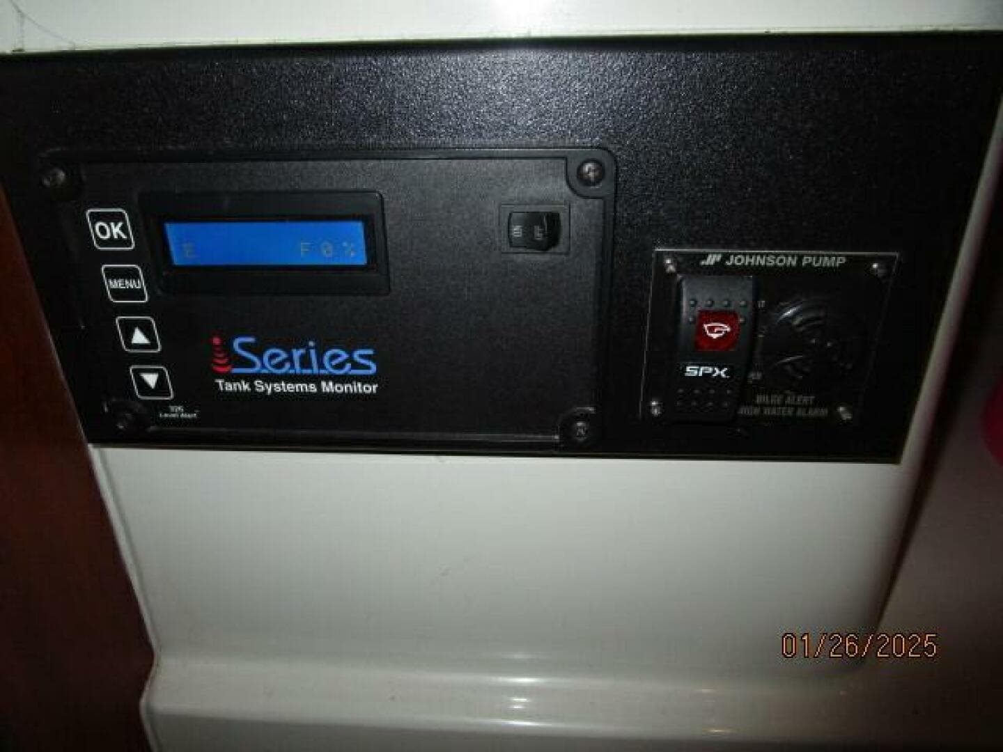 40' Blue Jacket tank level monitor system