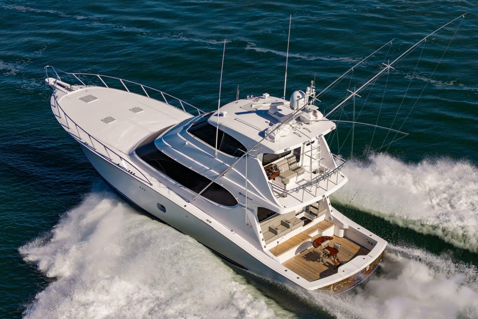 2008 Hatteras 64 Enclosed Bridge