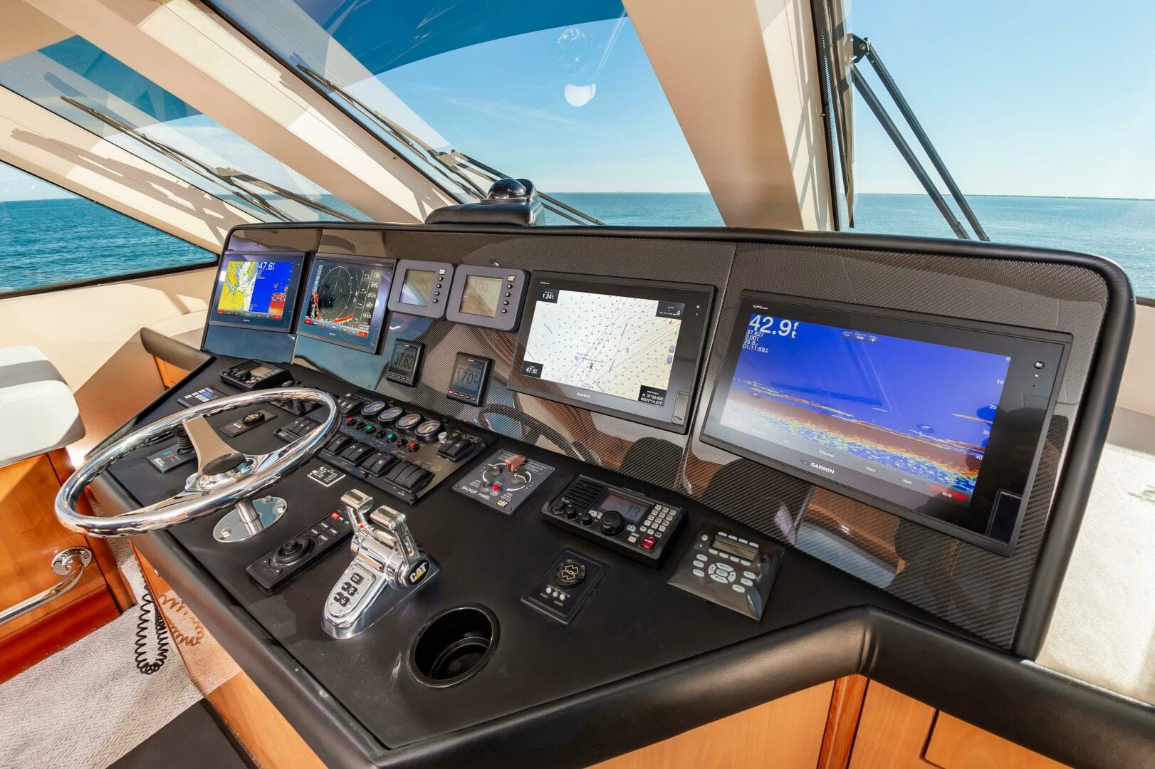 2008 Hatteras 64 Enclosed Bridge