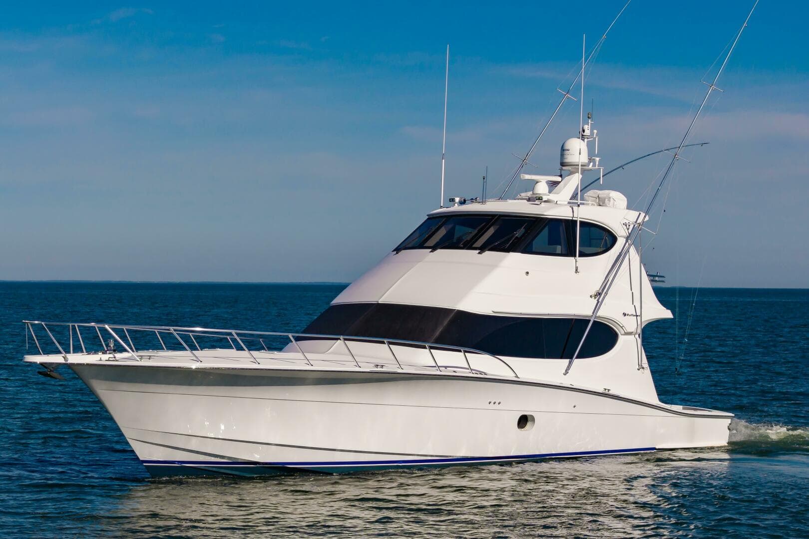 2008 Hatteras 64 Enclosed Bridge