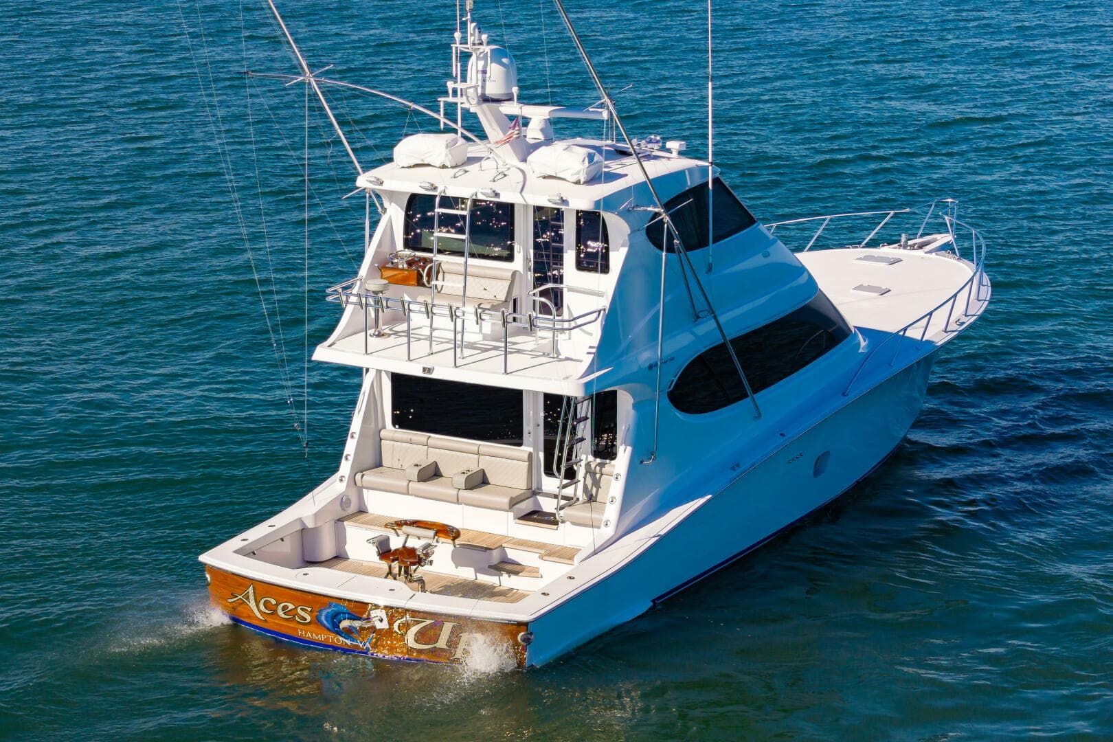 2008 Hatteras 64 Enclosed Bridge