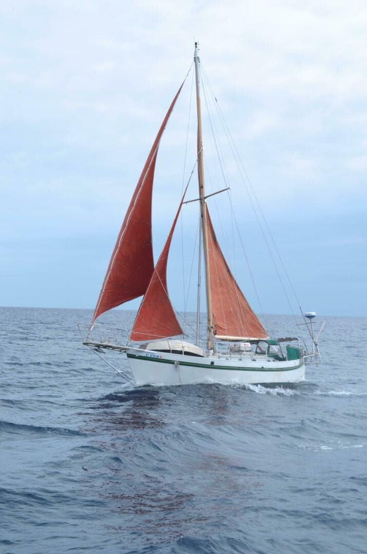 1982 Custom Tahiti Rover Steel Auxiliary Cutter