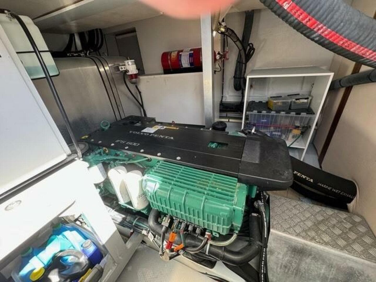 Swift Trawler 50 -Engine Room