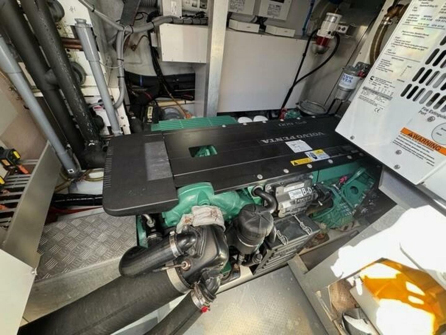 Swift Trawler 50 -Engine Room