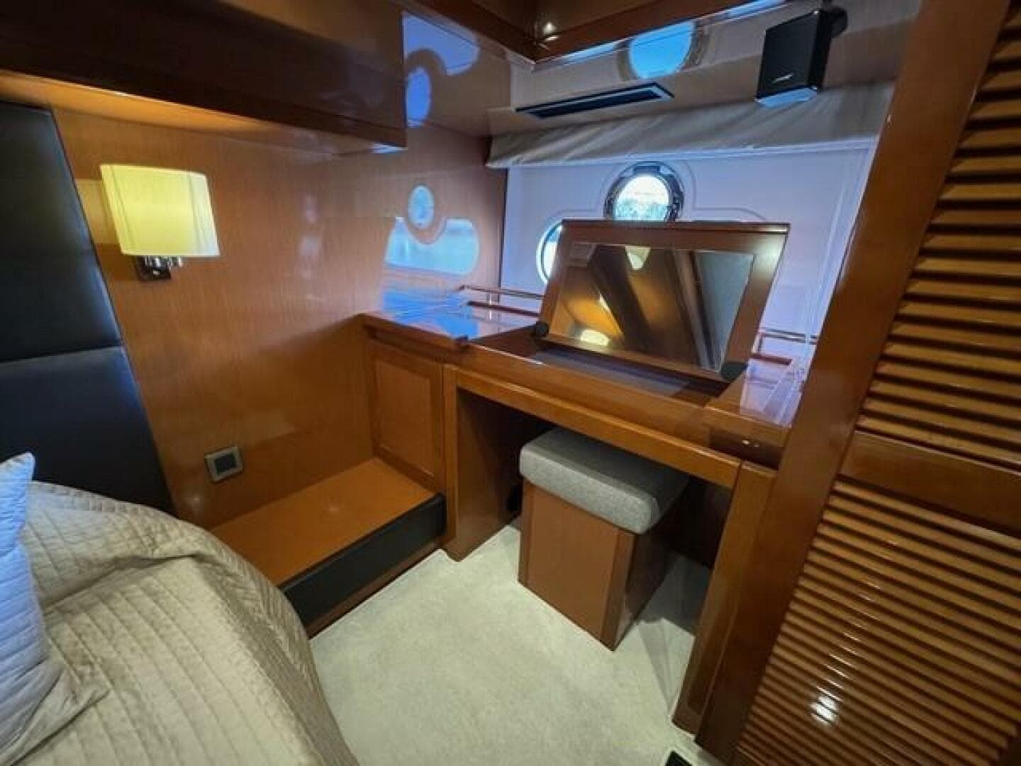 2017 Beneteau Swift Trawler 50 -Master State Room Vanity
