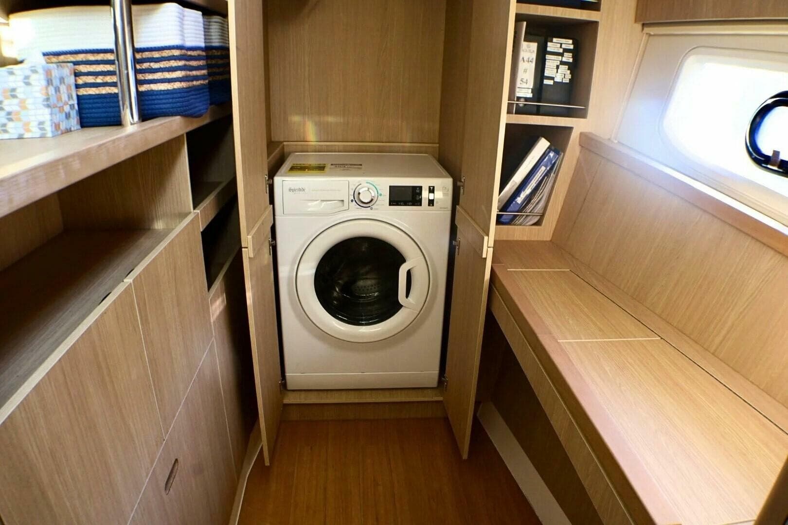 2018 Aquila 44 Catamaran- Master Stateroom/ laundry