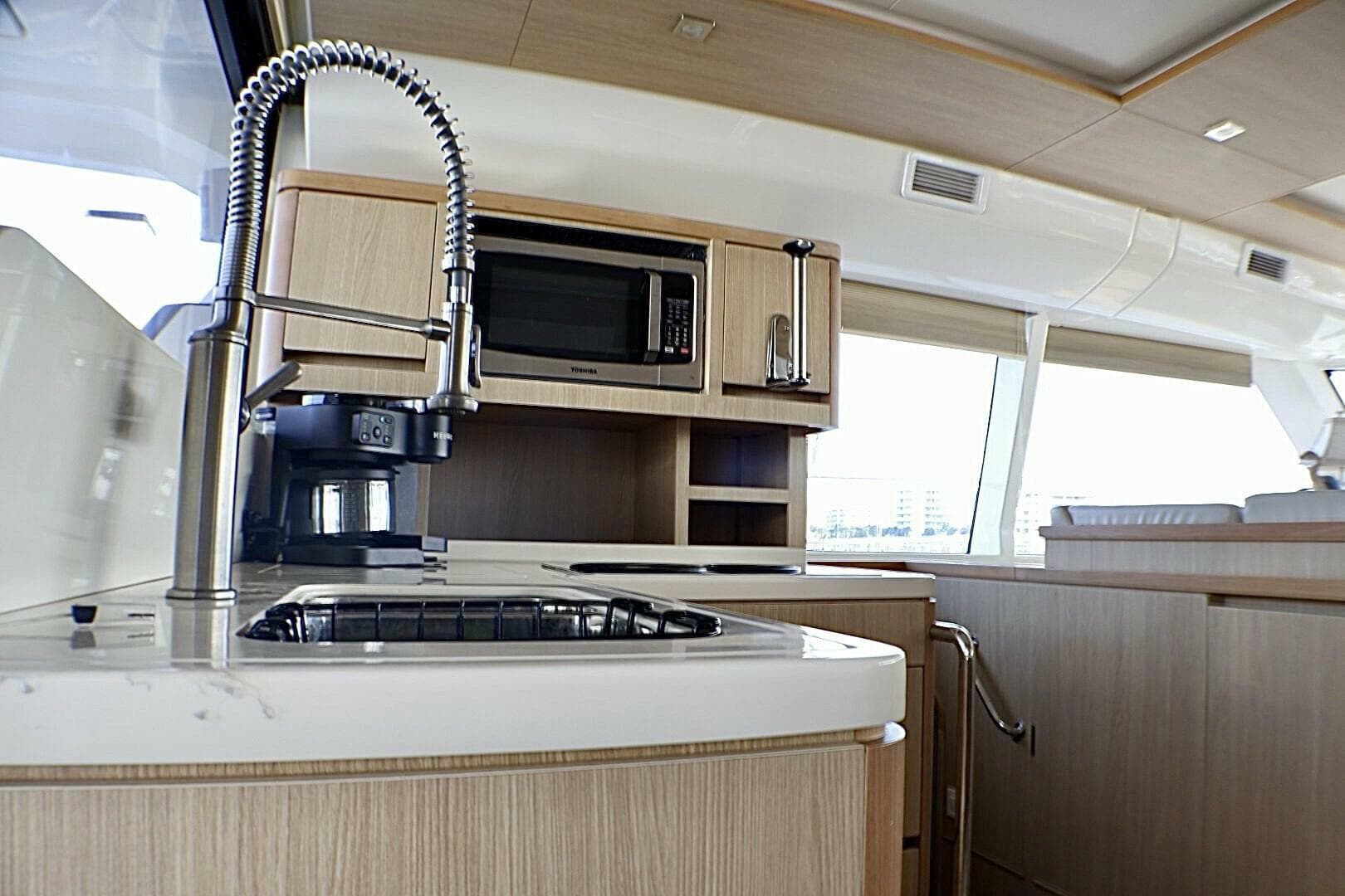 2018 Aquila 44 Catamaran- Galley