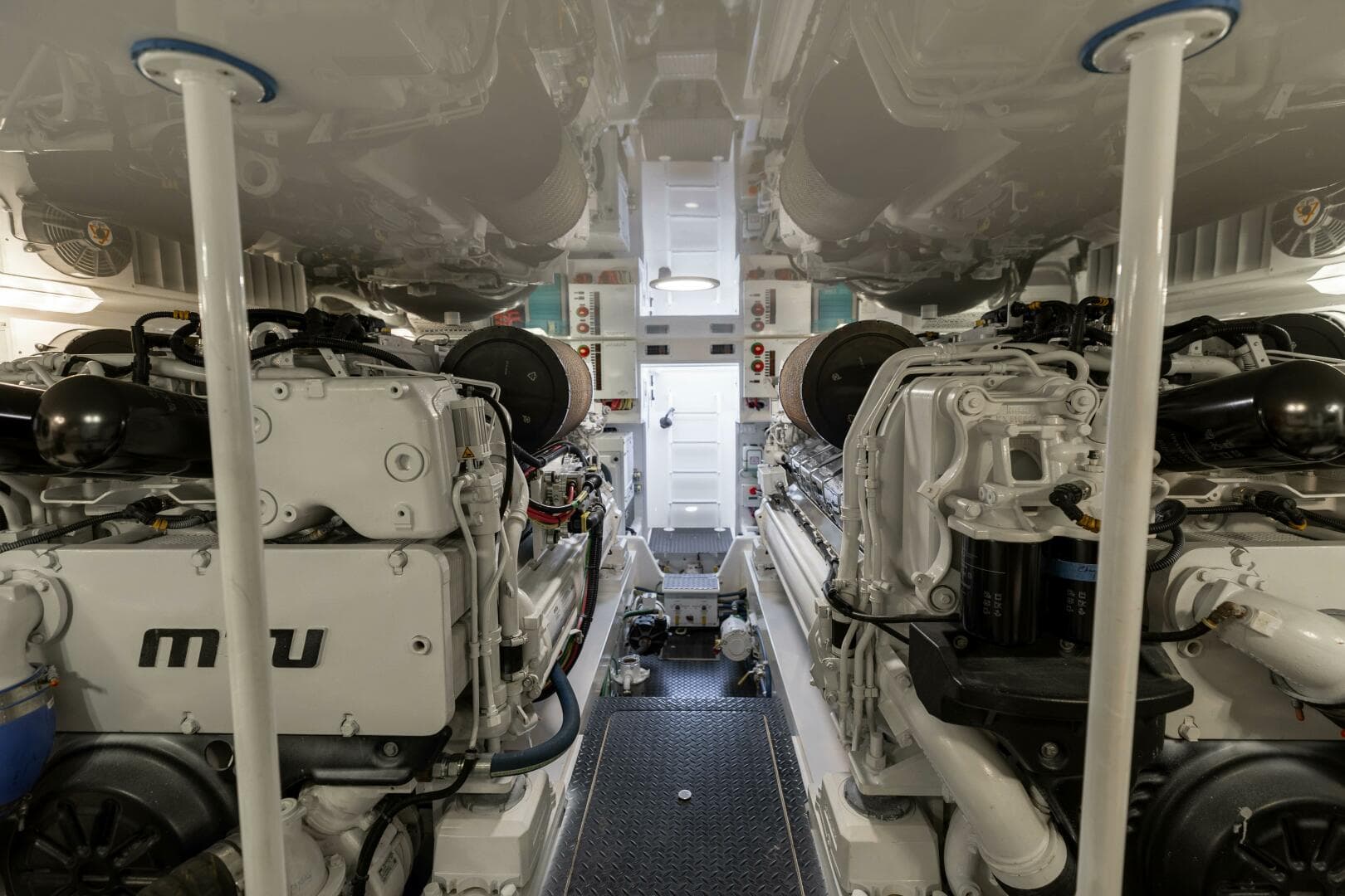 2018 Viking 62 Convertible- Da'Grits-Engine Room