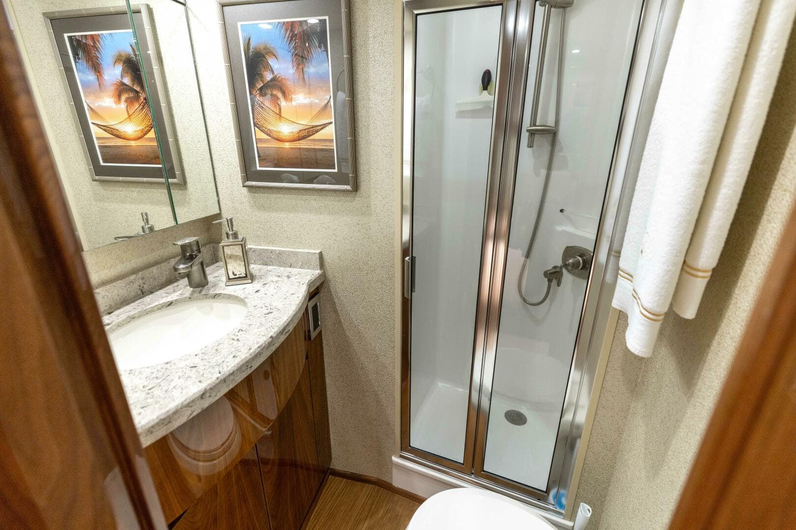 2018 Viking 62 Convertible- Da'Grits-VIP Head