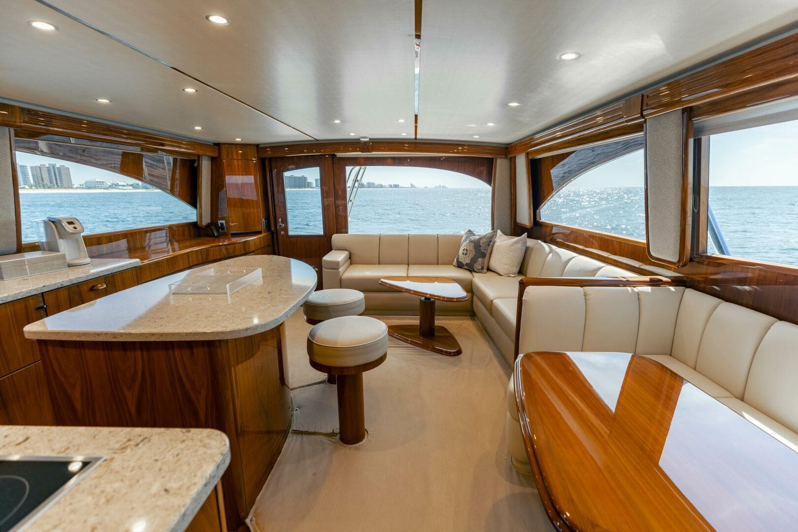 2018 Viking 62 Convertible- Da'Grits- Salon