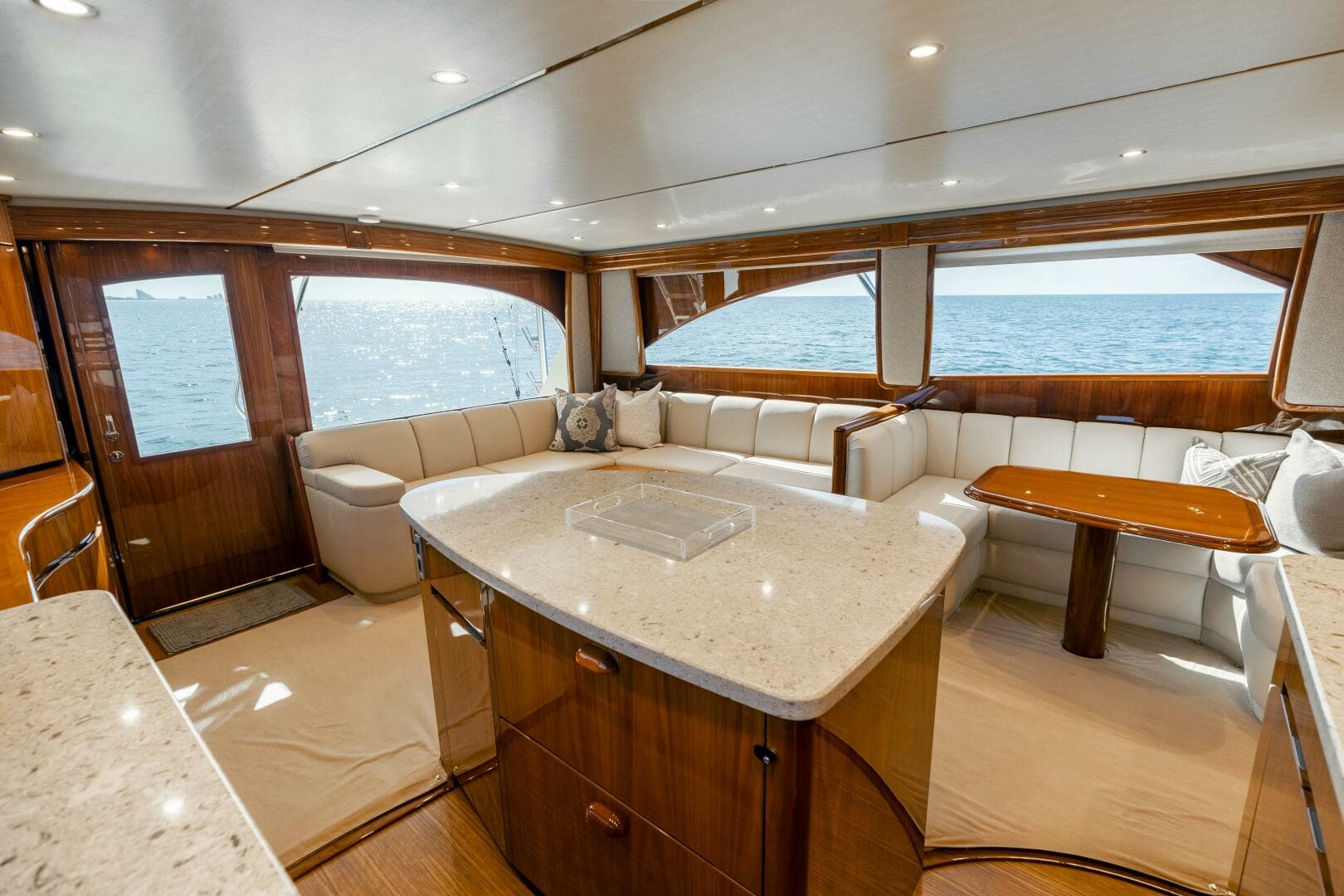 2018 Viking 62 Convertible- Da'Grits- Salon