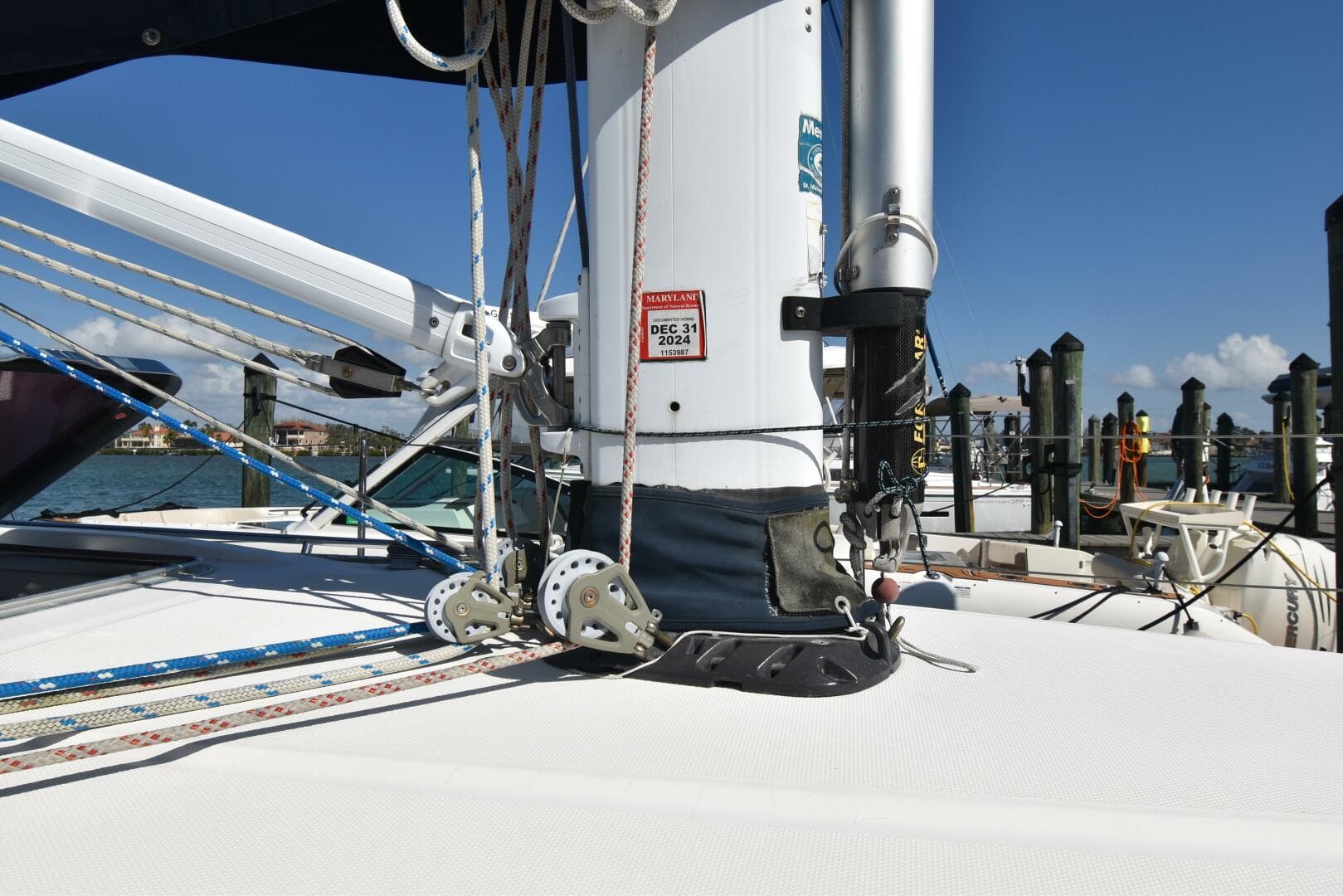 carbon fiber downwind pole extension