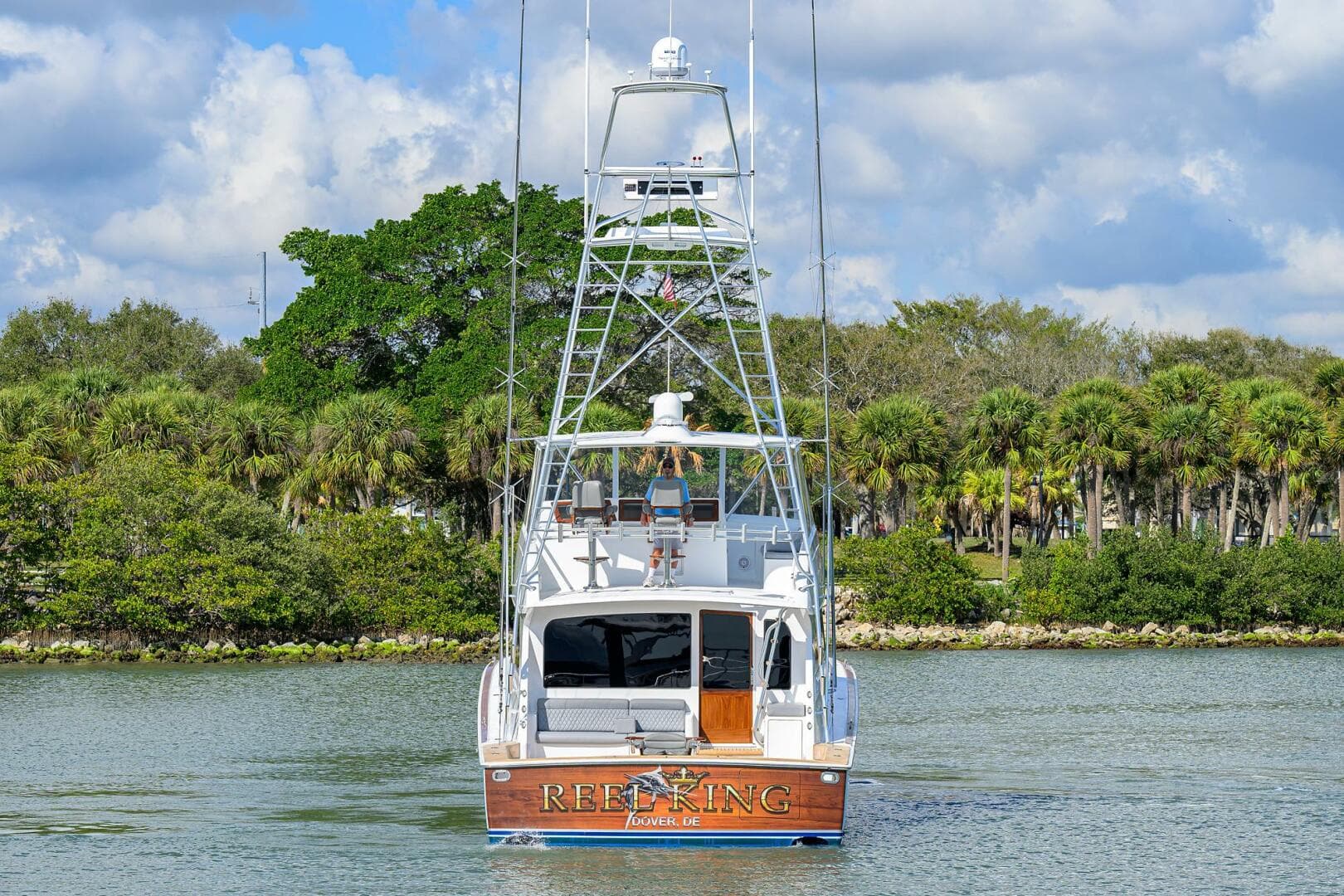Viking 61 Reel King - Stern