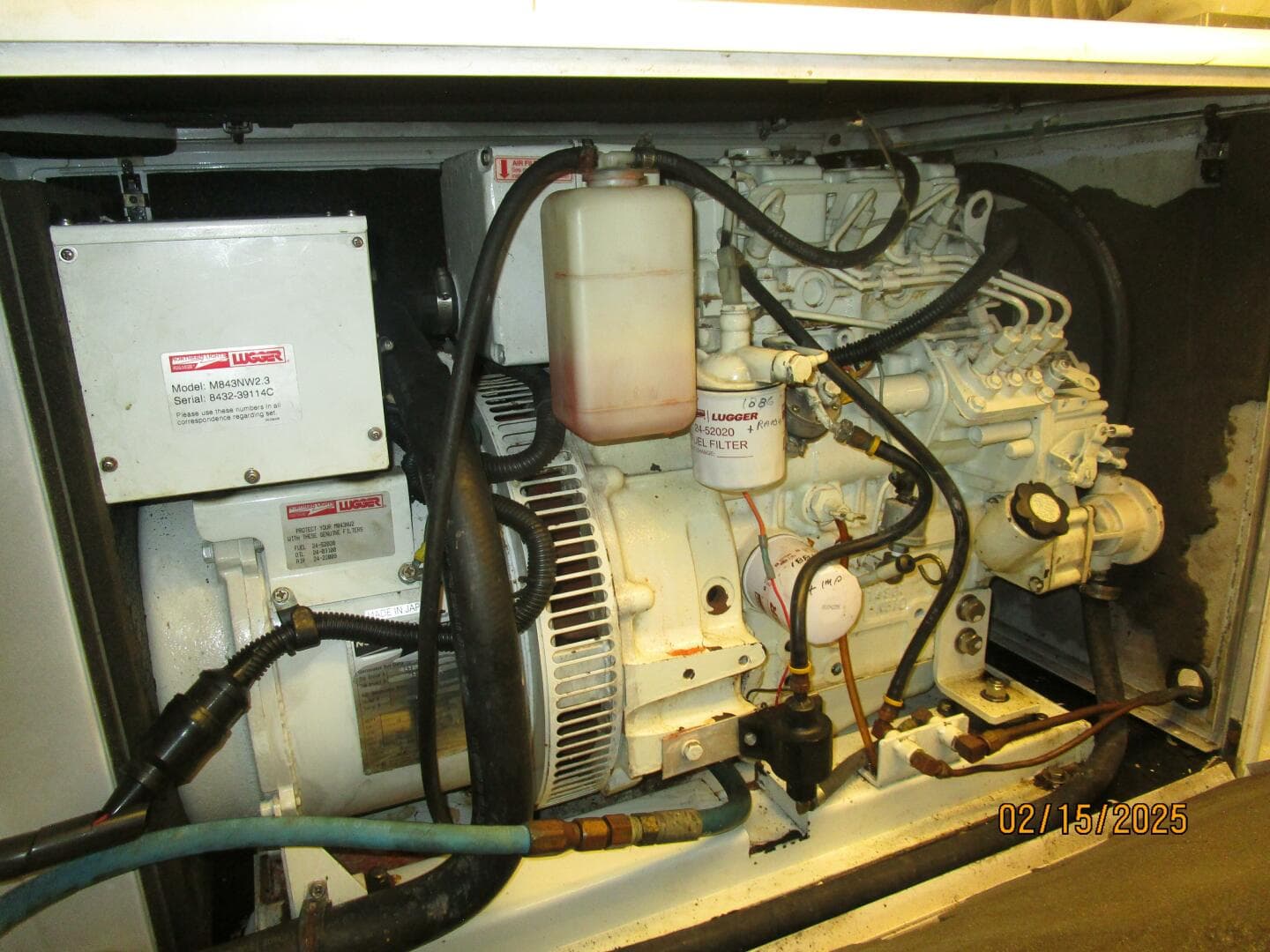57' DeFever starboard generator 