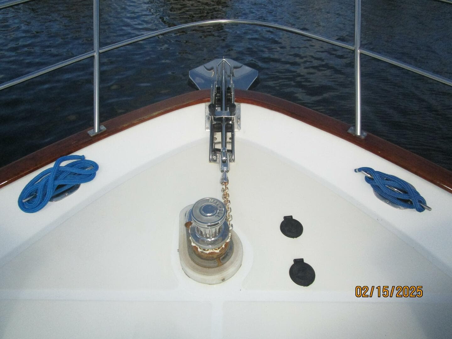 57' DeFever anchor windlass
