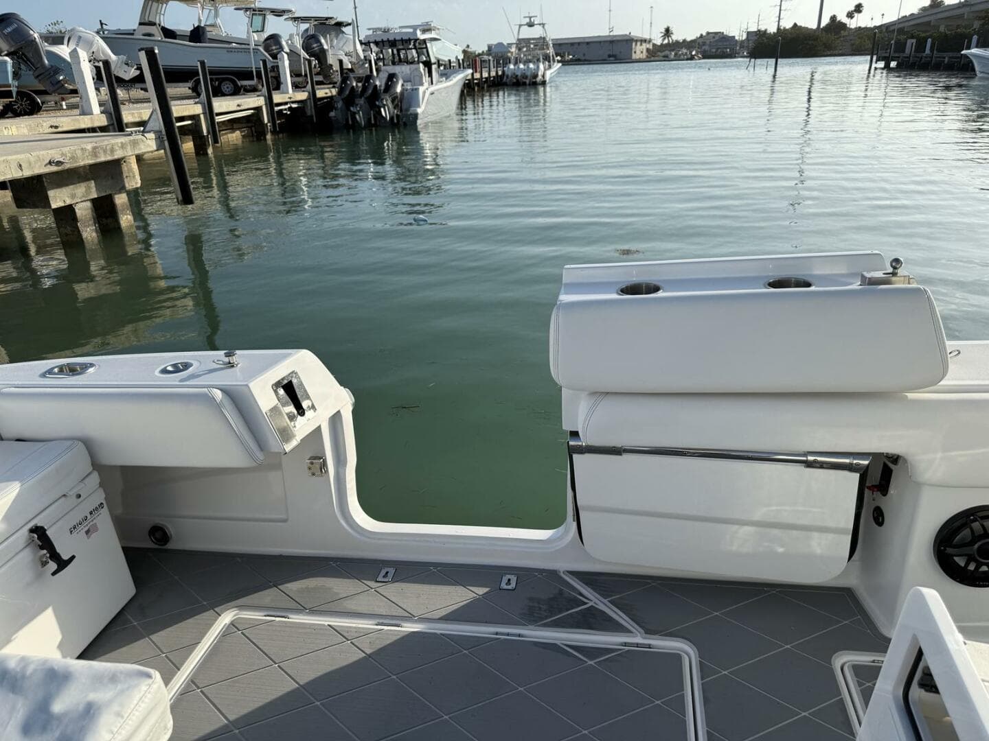 One of Two Dive Doors  