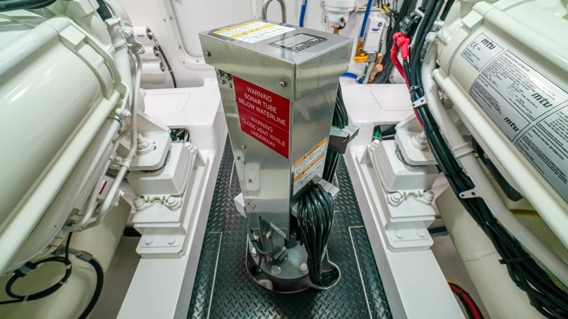 2023 Viking 73 Convertible "Free Spool" - Engine room