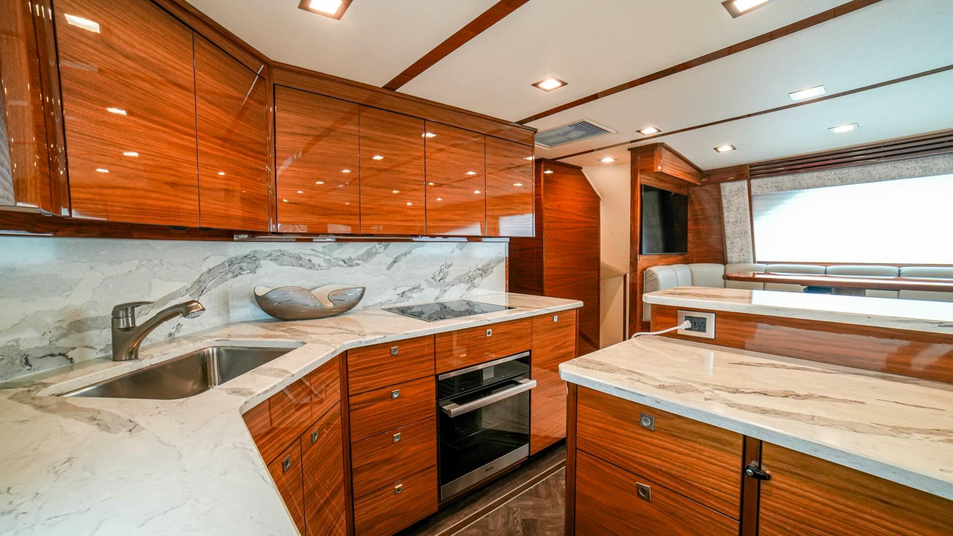 2023 Viking 73 Convertible "Free Spool" - Galley