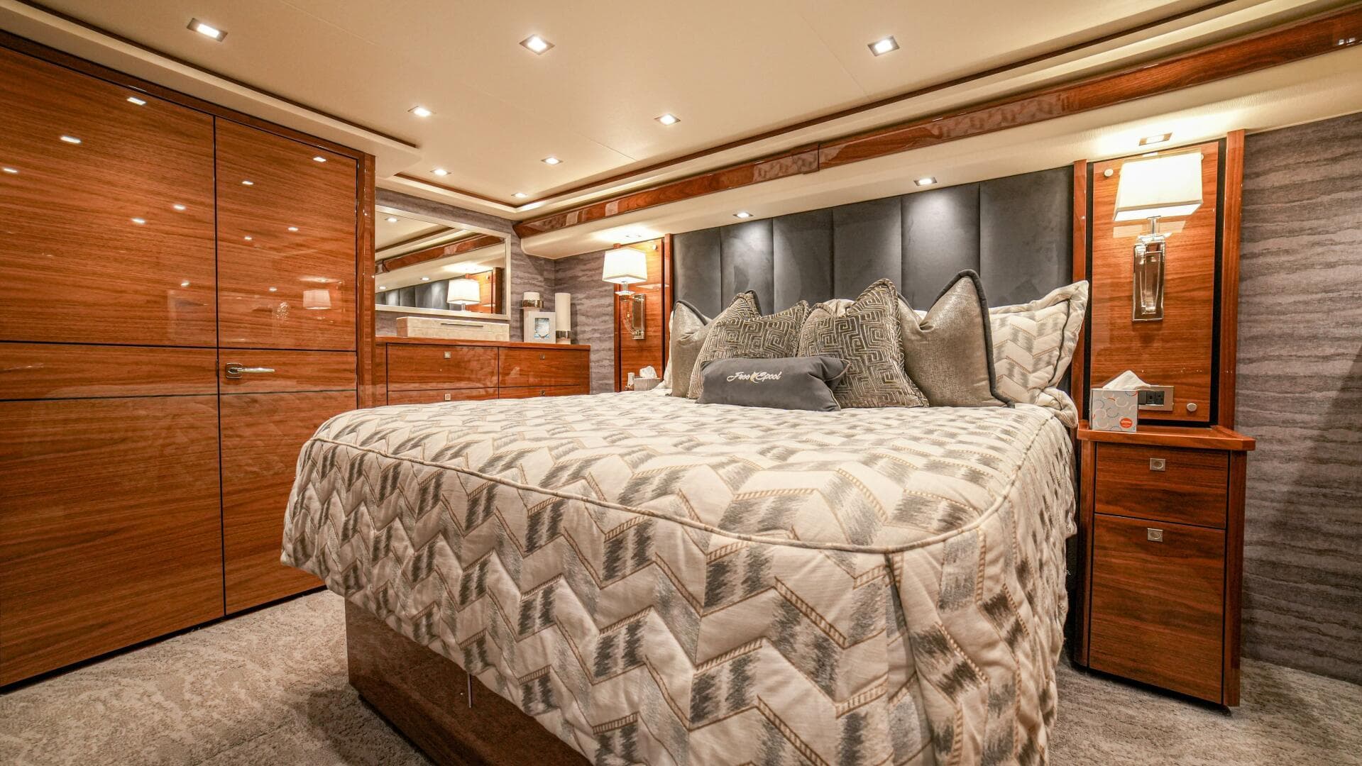 2023 Viking 73 Convertible "Free Spool" - Stateroom