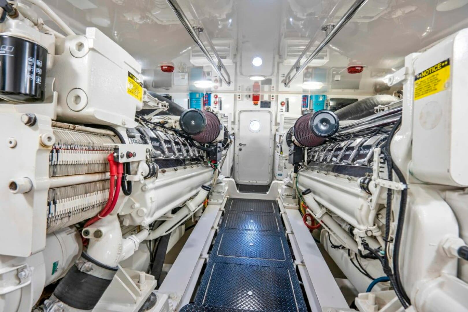 2011 Viking 70 Enclosed Bridge - Last Call - Engine Room